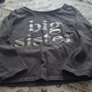Big Sister Long Sleeve Tshirt